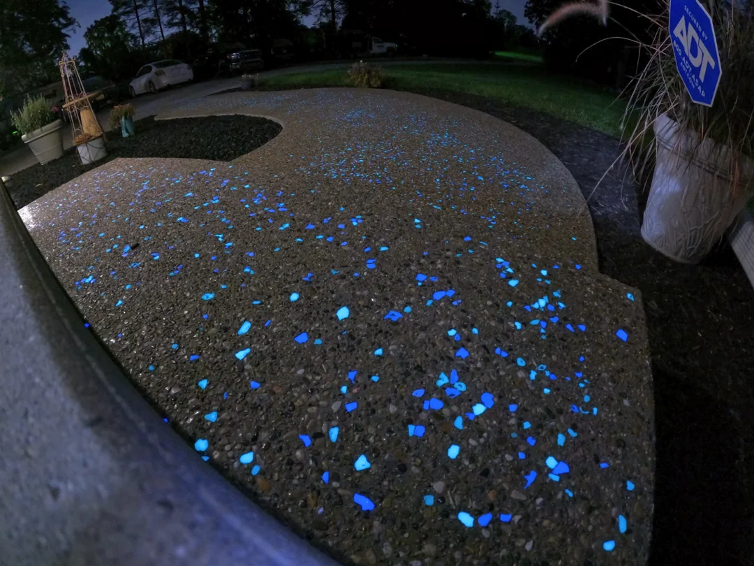 Glow-in-the-Dark Concrete